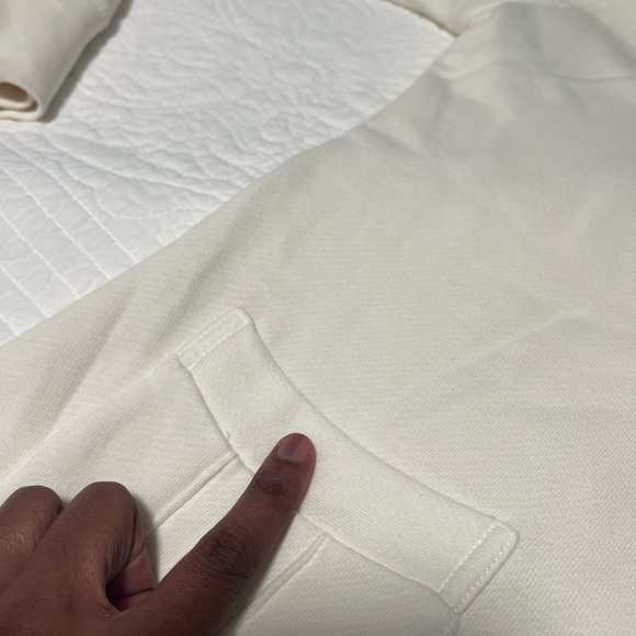 Soft, cream Polo Cardigan! Worn only once- smh! - Picture 6 of 7